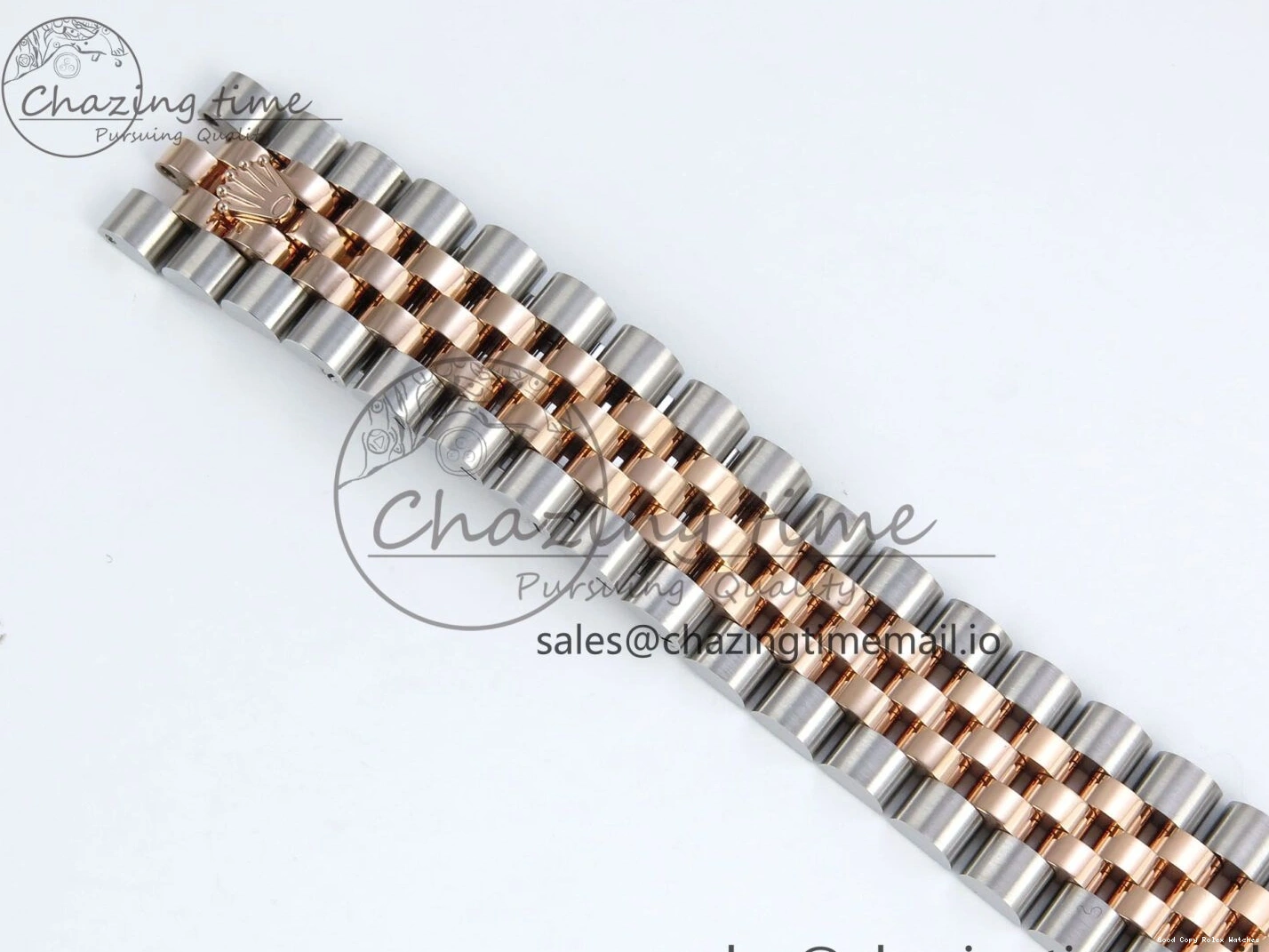 Best AAA Replica Sites Bracelet RG Dial Gray Jubilee 31 DateJust Steel 516 Roman ARF Edition SS Diamonds on 904L 1:1 278271 Best StreetReady ETA 0117